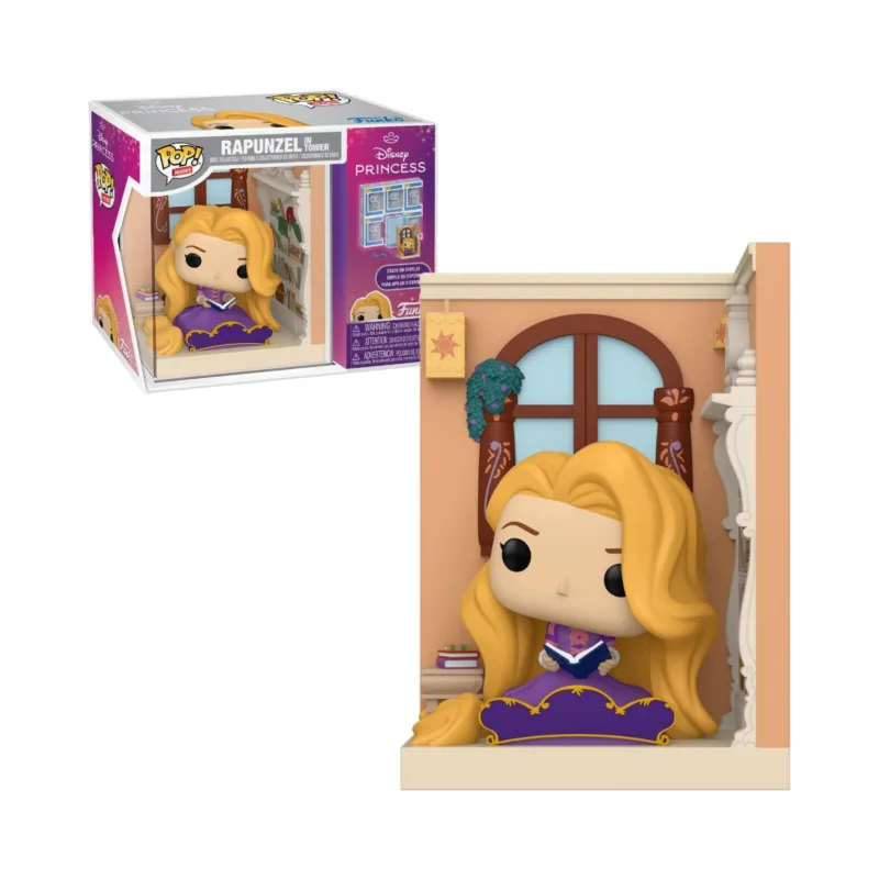 Funko Pop! Nooks: Torre de Rapunzel - Separador De Libro - Disney: Enredados