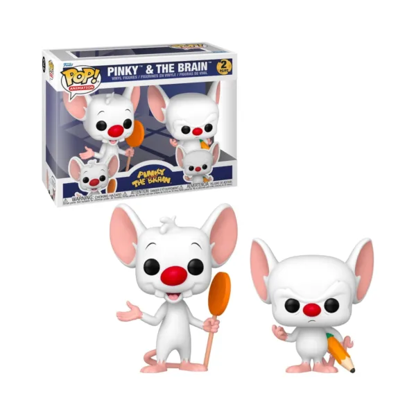 Funko Pop! Pinky y Cerebro 2 Pack - Animation: Pinky y Cerebro