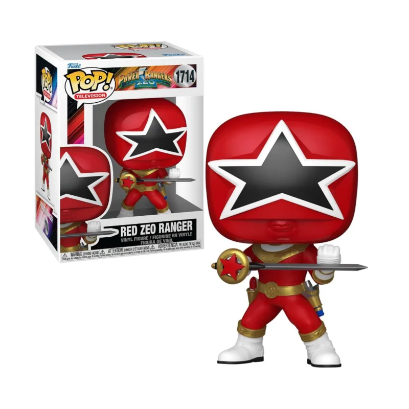 Funko Pop! Red Zeo Ranger - 1714 - Power Rangers Zeo