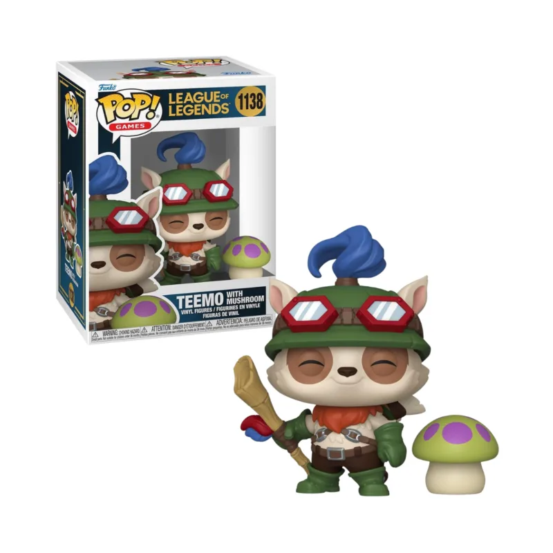 Funko Pop! Teemo con hongo - 1138 - League of Legends LOL