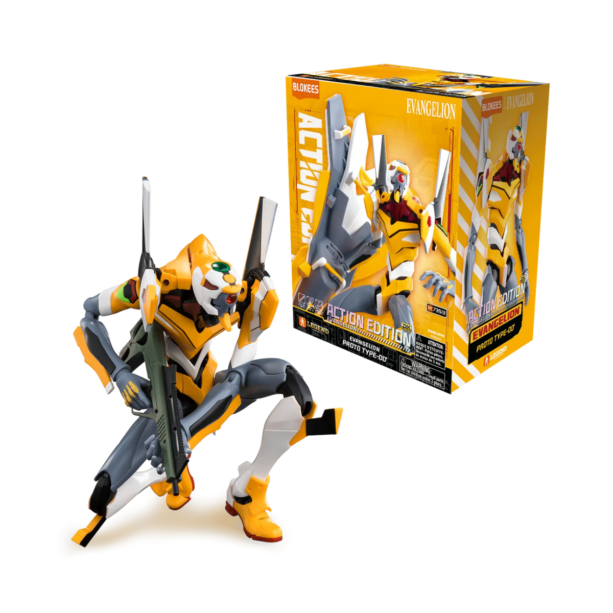 Action Edition DX Evangelion Proto Type-00' - Blokees (1) Action Edition DX Evangelion Proto Type-00' - Blokees
