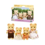 Epoch Sylvanian Families FS-04 Bear Family - Ternurines Familia de Osos - Epoch, Sylvanian Families, Muñecas