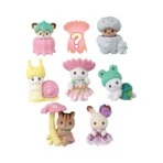 Sylvanian Families Doll Baby Collection B14 - EPOCH - Pieza al azar Serie del Bosque de Hadas del bebé