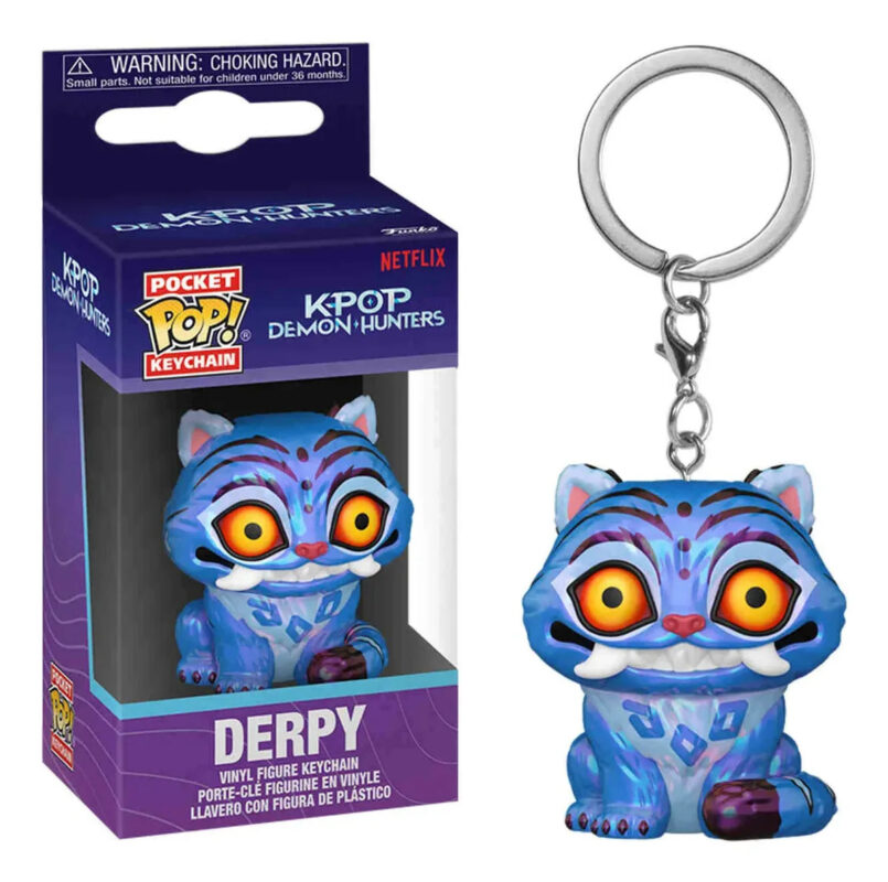 Llavero Funko Pop! Derpy - K- Pop Demon Hunters Azul_0