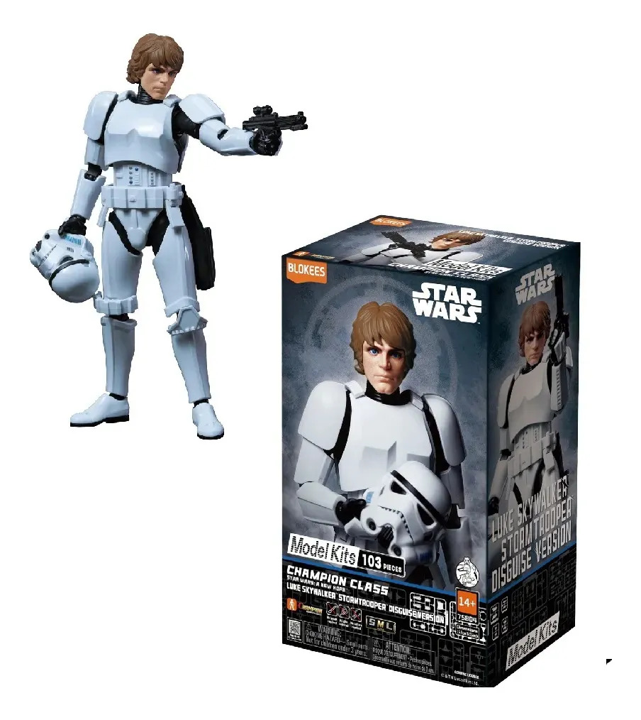 Figura Blokees Luke Skywalker Stormtrooper Star Wars_0 Figura Blokees Luke Skywalker Stormtrooper Star Wars_0