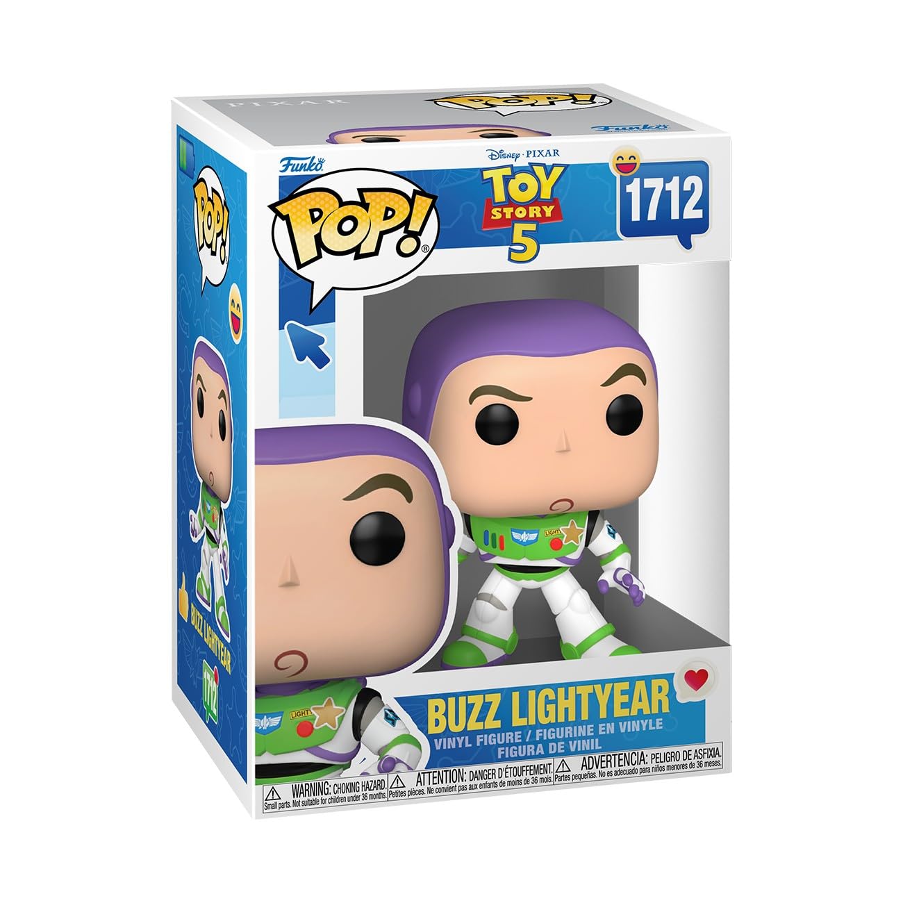 Funko Pop! Disney: Toy Story 5 - Buzz Lightyear - Collectable Vinyl Figure - Gift Idea - Official Merchandise - Toys for Kids & Adults - Disney Fans - Model Figure for Collectors and Display_0 Funko Pop! Disney: Toy Story 5 - Buzz Lightyear - Collectable Vinyl Figure - Gift Idea - Official Merchandise - Toys for Kids & Adults - Disney Fans - Model Figure for Collectors and Display_0