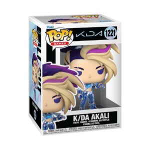 Funko Pop! Games: League of Legends - K/DA Akali - Collectable Vinyl Figure - Gift Idea - Official Merchandise - Toys for Kids & Adults - Video Games Fans - Model Figure for Collectors_0