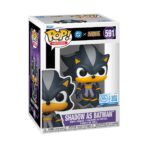 Funko Pop! Heroes: JLA & Sonic - Shadow as Batman - Sonic + DC Comics - Collectable Vinyl Figure - Gift Idea - Official Merchandise - Toys for Kids & Adults - DC Comics Fans_0