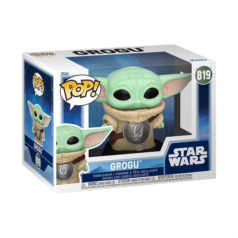 Funko Pop! Star Wars: Mandalorian & Grogu - Grogu - Collectable Vinyl Figure - Gift Idea - Official Merchandise - Toys for Kids & Adults - Star Wars Fans - Model Figure for Collectors and Display_0