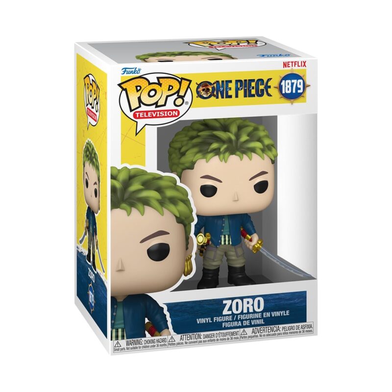 Funko Pop! TV: One Piece - Zoro - Collectable Vinyl Figure - Gift Idea - Official Merchandise - Toys for Kids & Adults - Anime Fans - Model Figure for Collectors and Display_0