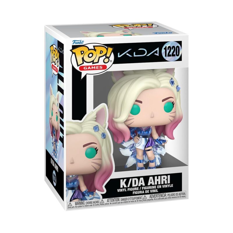 Funko Pop! Games: League of Legends - K/DA Ahri - Collectable Vinyl Figure - Gift Idea - Official Merchandise - Toys for Kids & Adults - Video Games Fans - Model Figure for Collectors_0