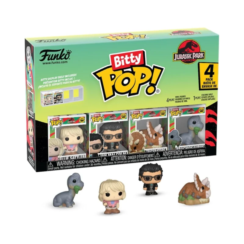 Funko Bitty Pop! 4 Pack: Jurassic Park - Triceratops