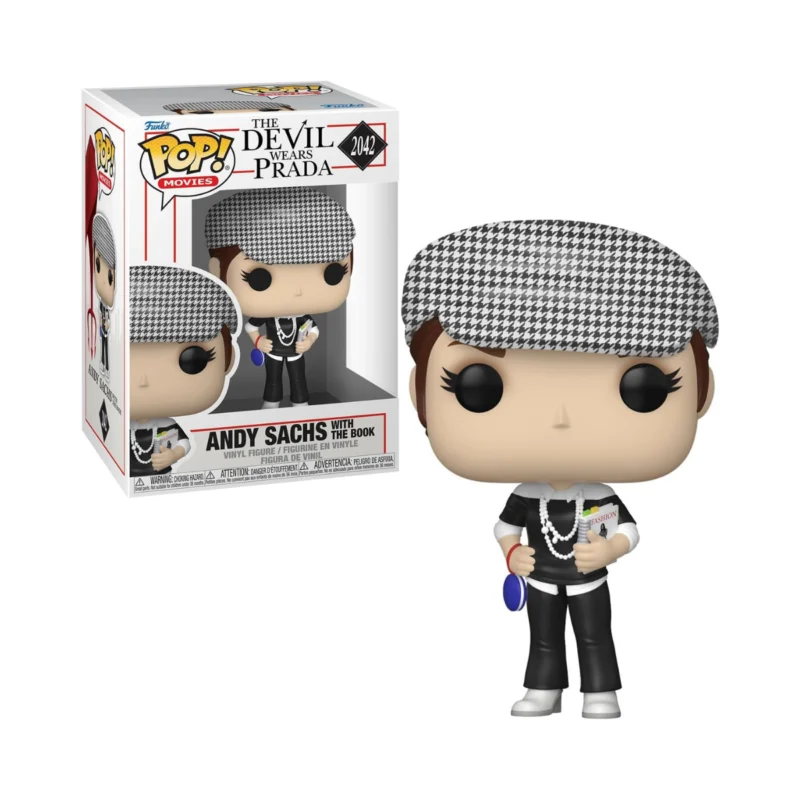 Funko Pop! Movies: Andy Sachs with the book - 2042 - The Devil Wears PradaFunko Pop! Movies: Andy Sachs with the book - 2042 - The Devil Wears Prada