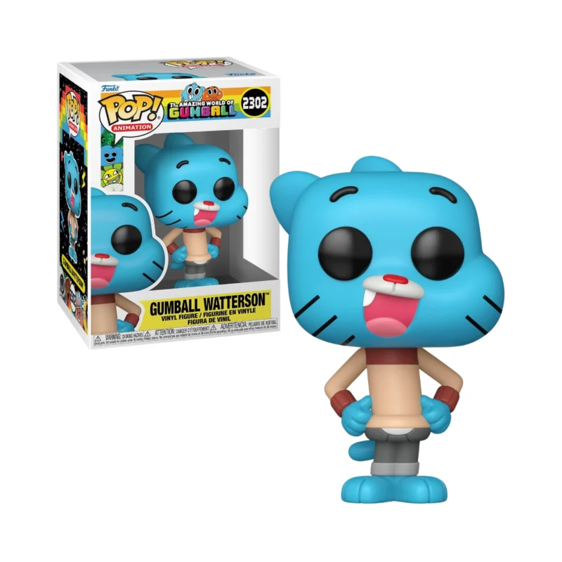 Funko Pop! Gumball Watterson - 2302 - Animation: The Amazing World of Gumball
