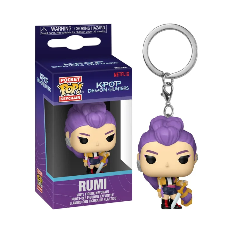 Funko Pop! Llavero Rumi KPOP Demon Hunters