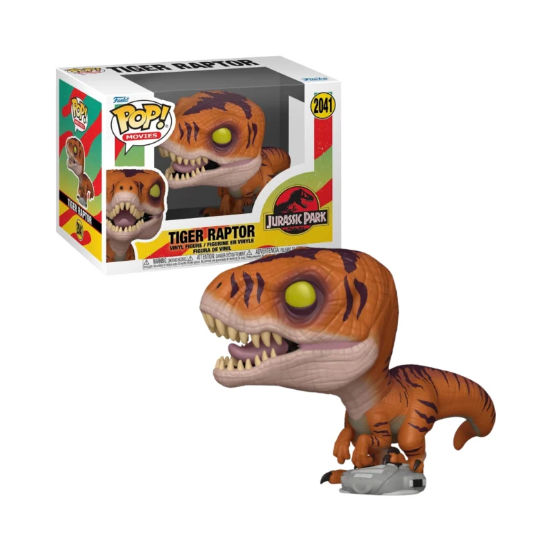 Funko Pop! Movies: Tiger Raptor - 2041 - Jurassic Park