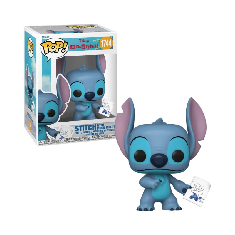 Funko Pop! Stitch with Mood Chart - 1462 - Disney: Lilo & Stitch