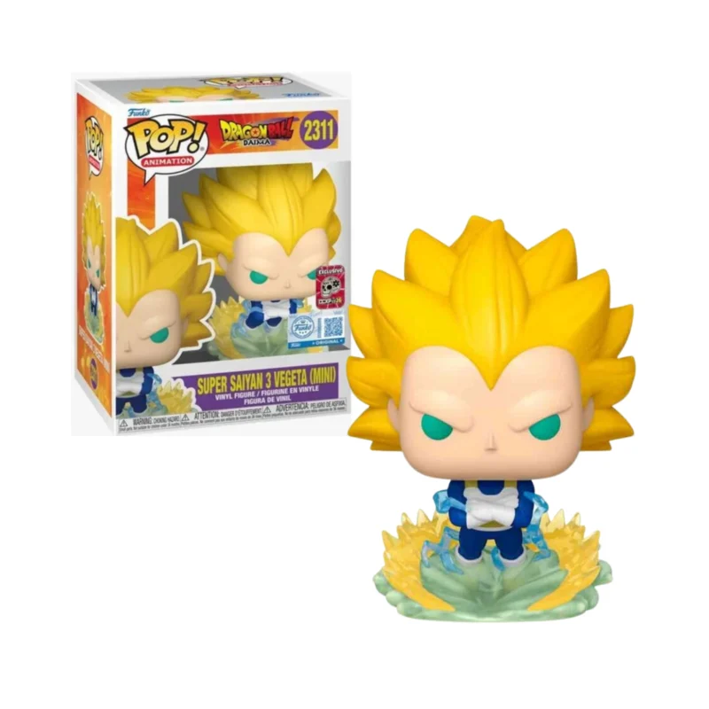 Funko Pop! Vegeta Super Saiyajin 3 - 2311 - Exclusivo CCXP 2026 - Animation: Dragon Ball DAIMA