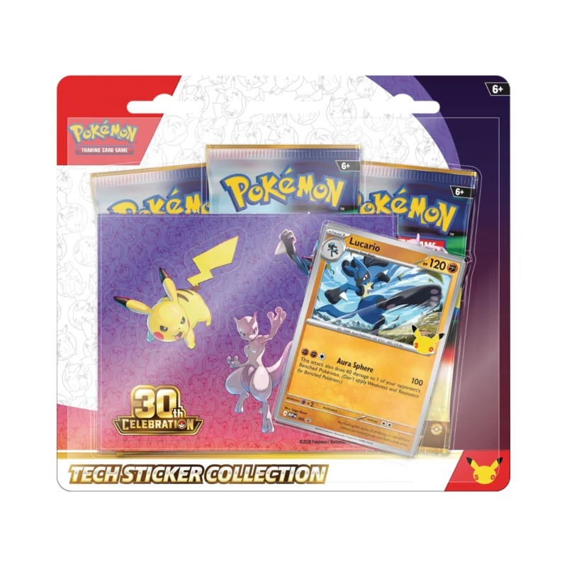 30TH Celebration - Tech Sticker - Pokemon TCG