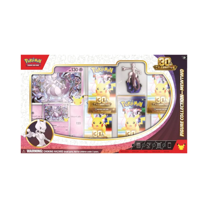 30TH Celebration - Mew/Mewtwo Figure Collection - Pokemon TCG